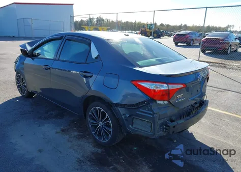 2014 Toyota Corolla S Plus from USA, damaged, VIN 2T1BURHE8EC221277